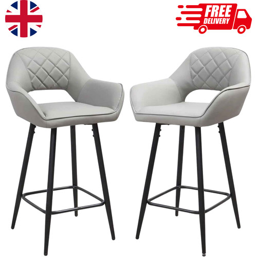 Velvet bar stools kitchen - 2x,