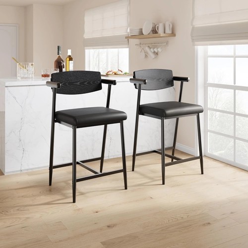 Upholstered bar stools - upholstered,