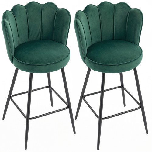 Homcom set barstools - set, with