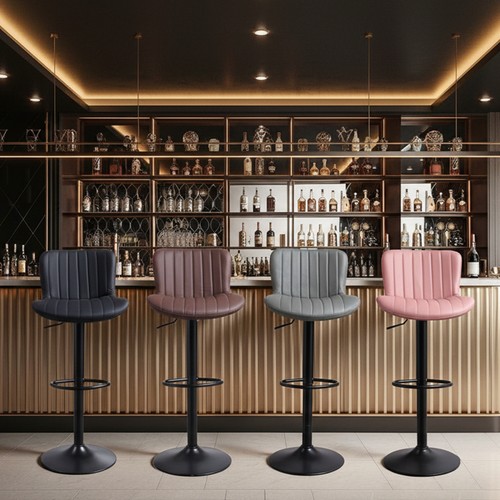 Set barstools swivel - of, 2