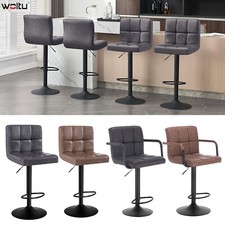 WOLTU Bar Stools Faux Leather