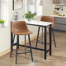 2Pieces Bar Stools Set Kitchen