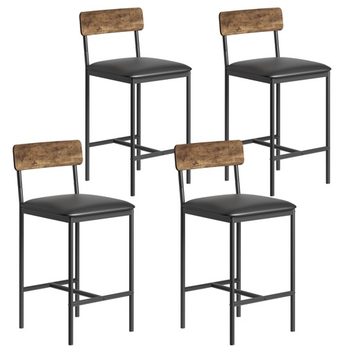 Bar stool set upholstered - set, of